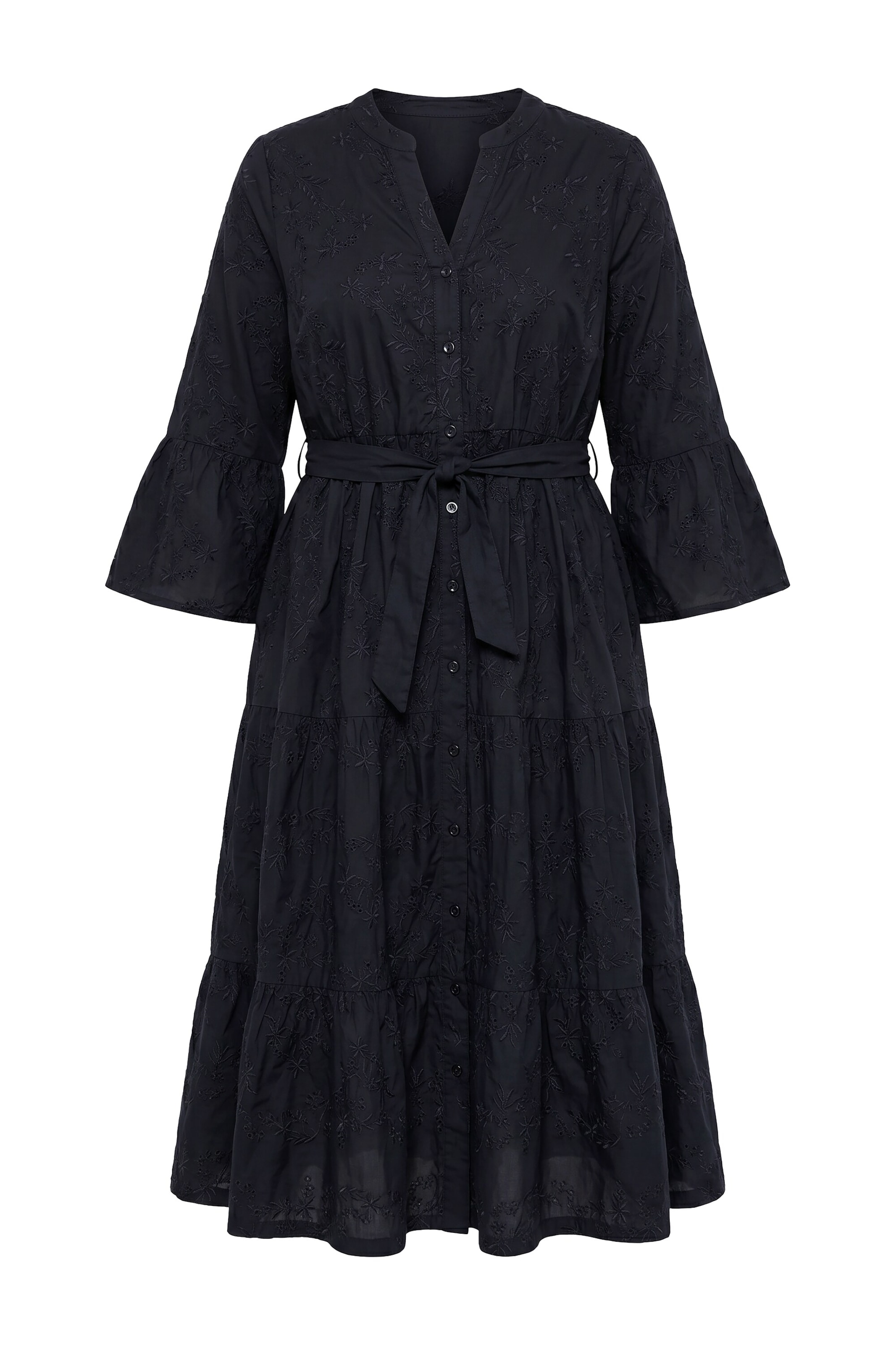 Studio Untold Dress in Black: front