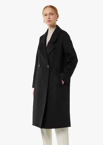 Manteau mi-saison COMMA en noir : devant