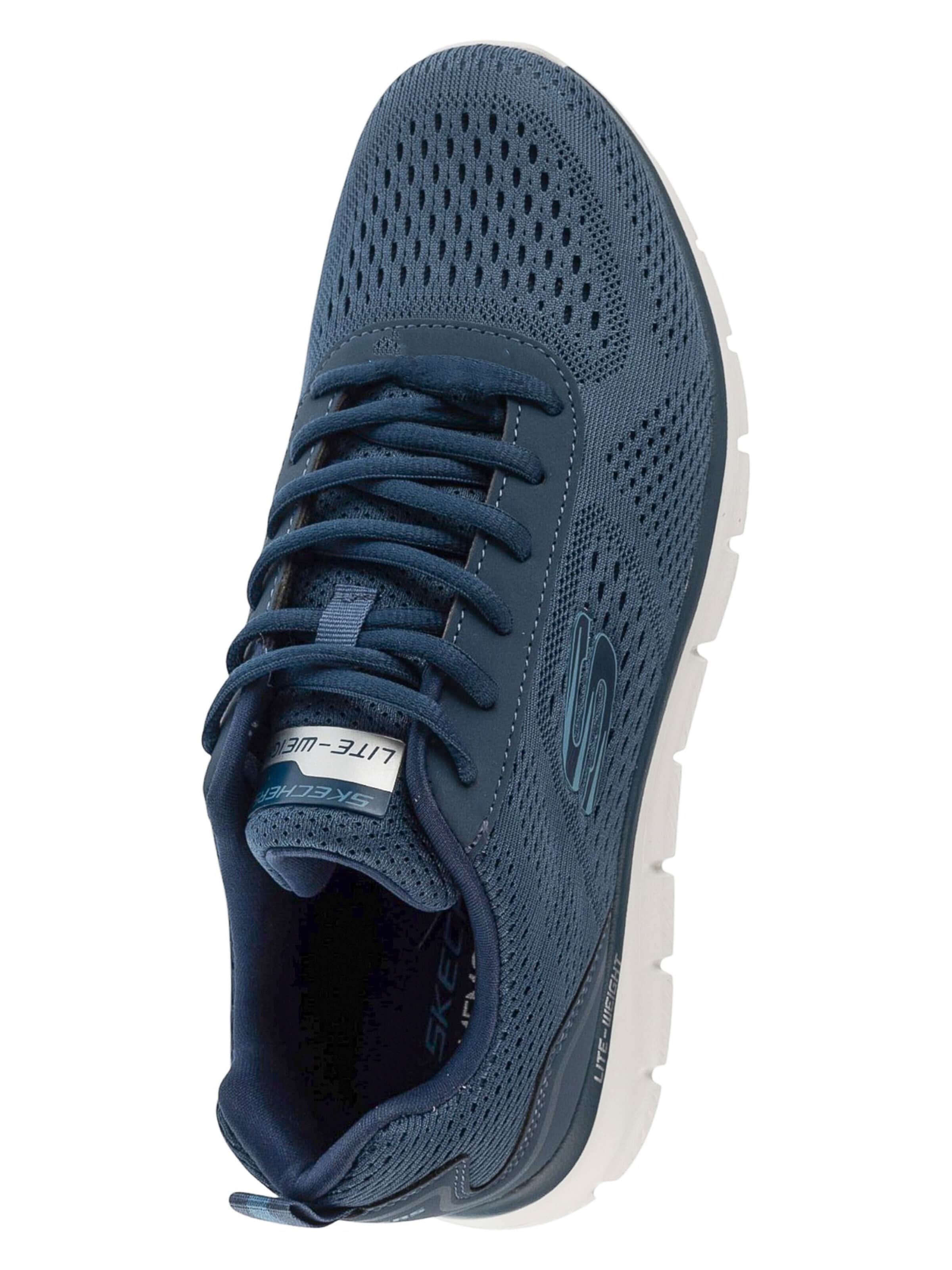 SKECHERS Sneakers laag 'Skechers Track - Leshur' in Blauw