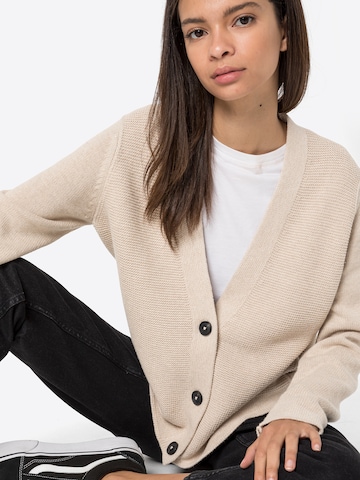 TOM TAILOR Strickjacke in Beige