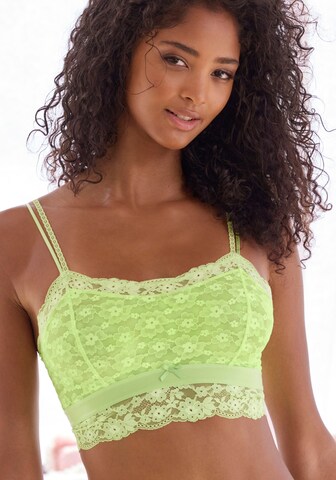 VIVANCE Bralette Bra in Yellow: front