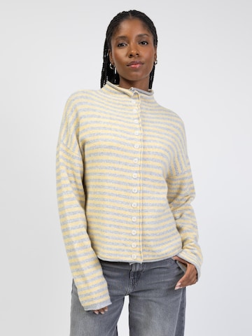 BROKE + SCHÖN Strickjacke‌‌‌‌‌ in Gelb: Vorderseite