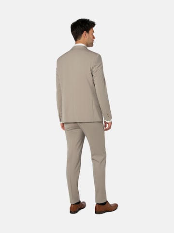 Coupe slim Costume Thomas Goodwin en beige