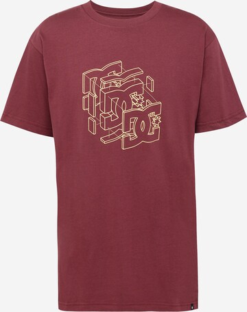DC Shoes Shirt 'REBUILD' in Red: front