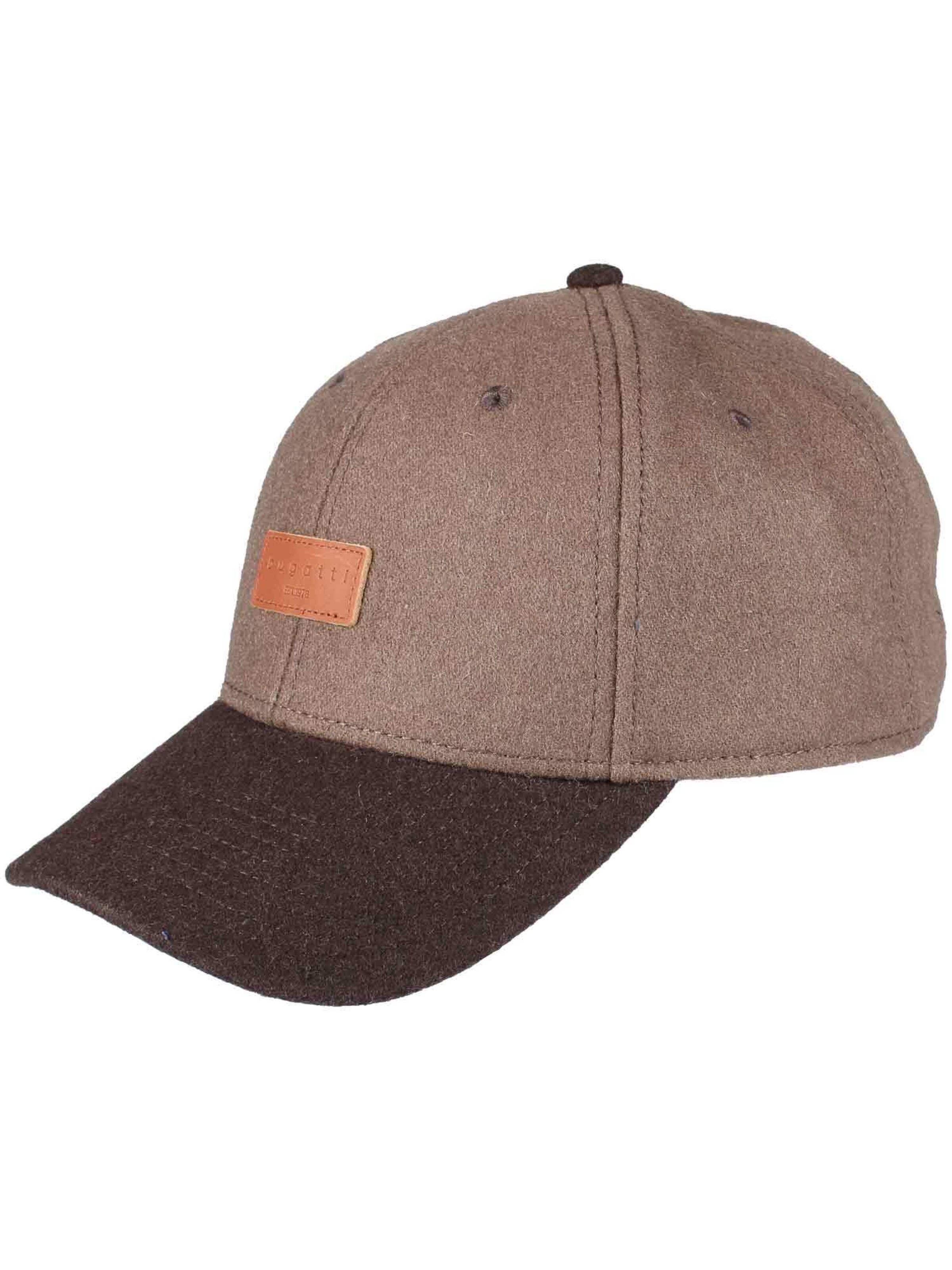 bugatti Cap in Grau: Vorderseite