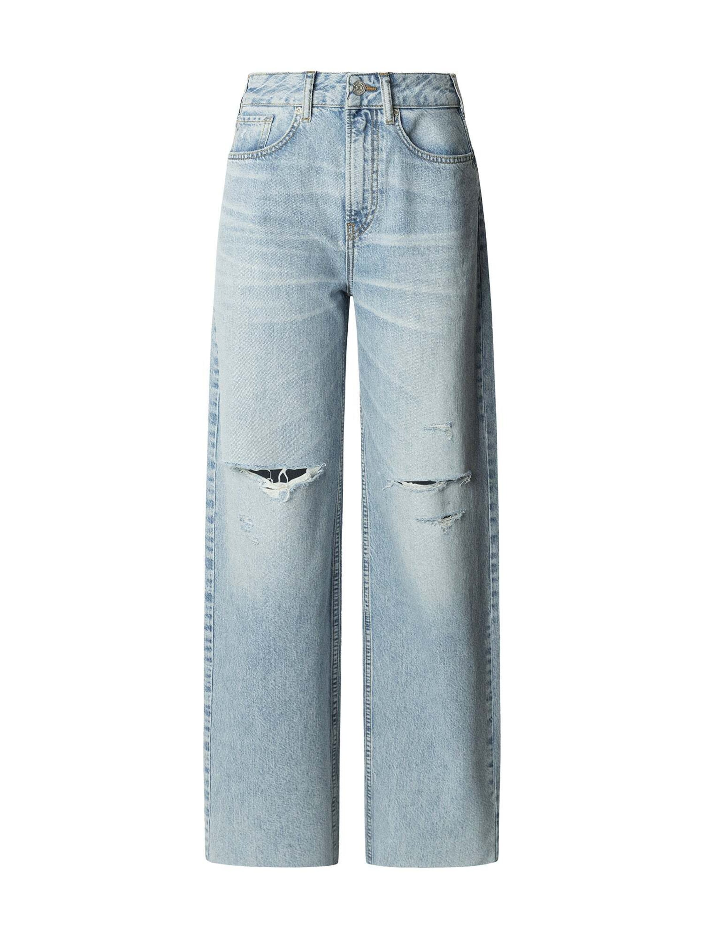 Pepe Jeans Loosefit Jeans in Blau: Vorderseite