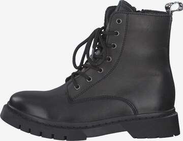 TAMARIS Schnürstiefelette in Schwarz