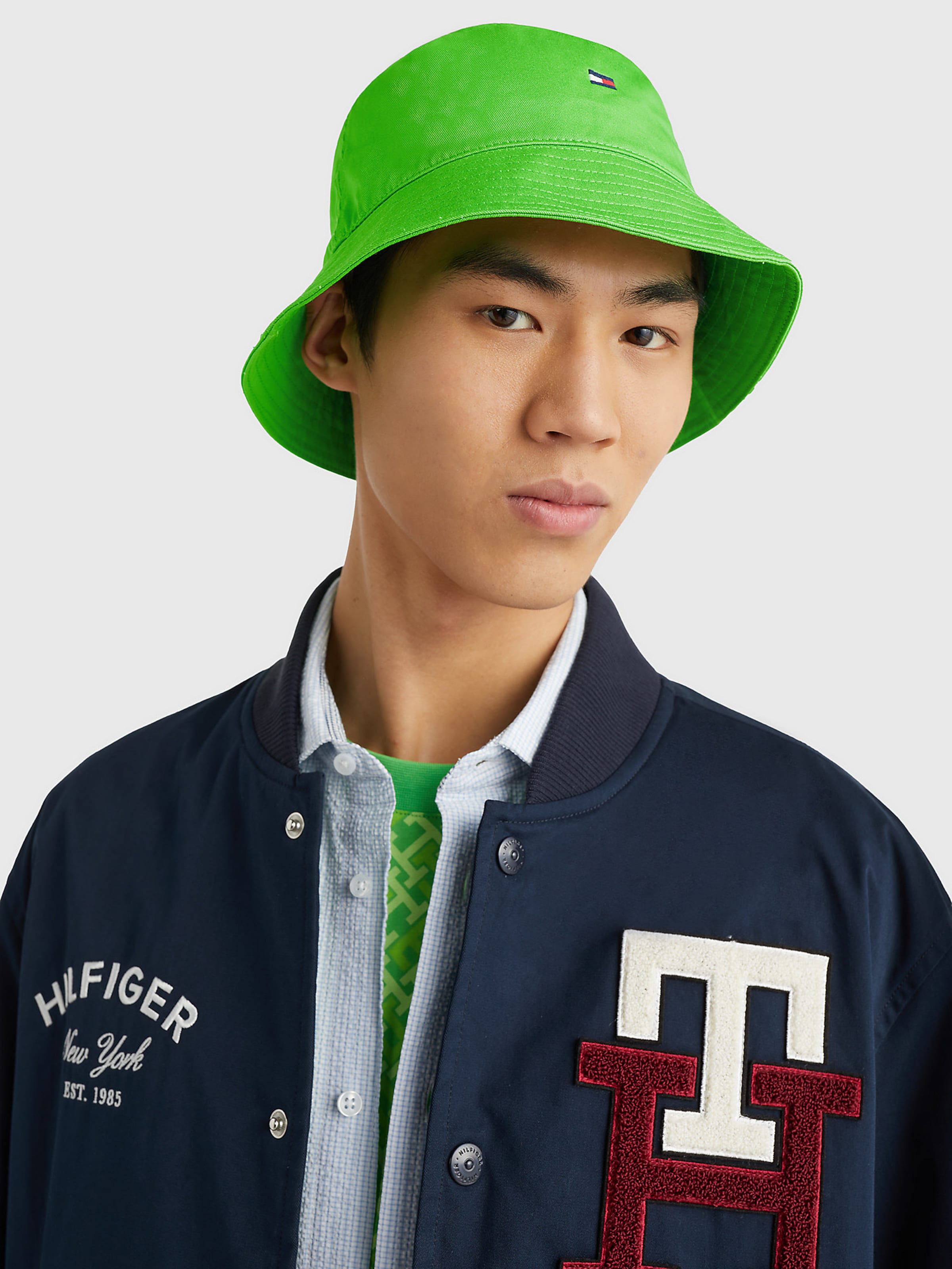 Tommy hilfiger green hat deals