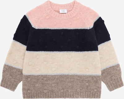 Pulover 'Pippa' Hust & Claire pe crem / bej amestecat / albastru marin / roz, Vizualizare produs