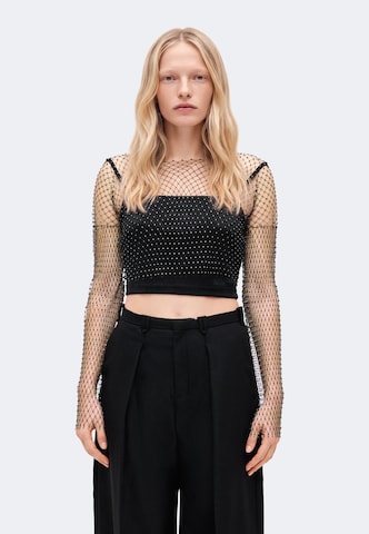 KARL LAGERFELD JEANS Футболка в Черный: спереди