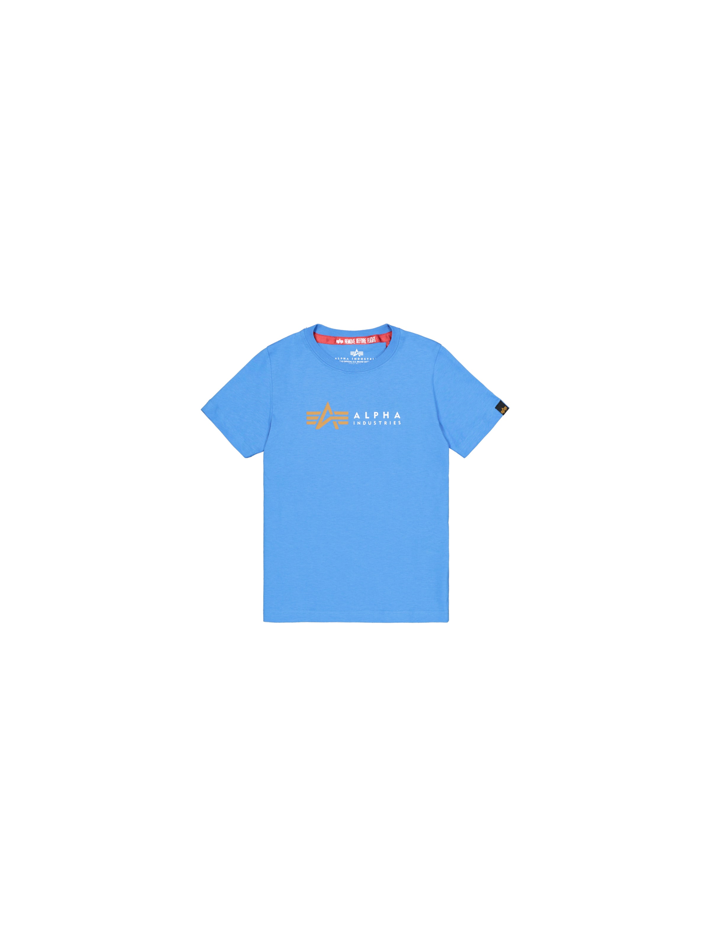 ALPHA INDUSTRIES Shirt in Blue: front