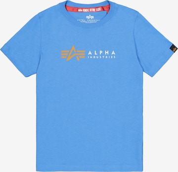 ALPHA INDUSTRIES - Camisola em azul: frente