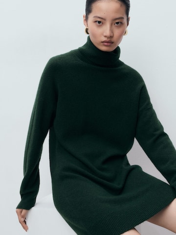 Rochie tricotat 'TALDOTEC' de la MANGO pe verde