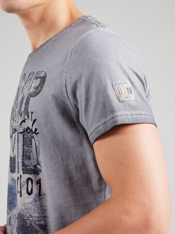 CAMP DAVID Shirt in Grijs