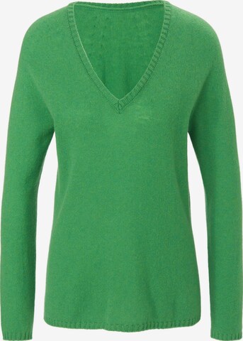 Fadenmeister Berlin Sweater in Green: front