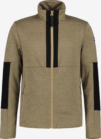 ICEPEAK Athletic fleece jacket 'Alvene' in Beige: front