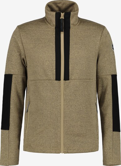 ICEPEAK Athletic fleece jacket 'Alvene' in Dark beige / Black, Item view