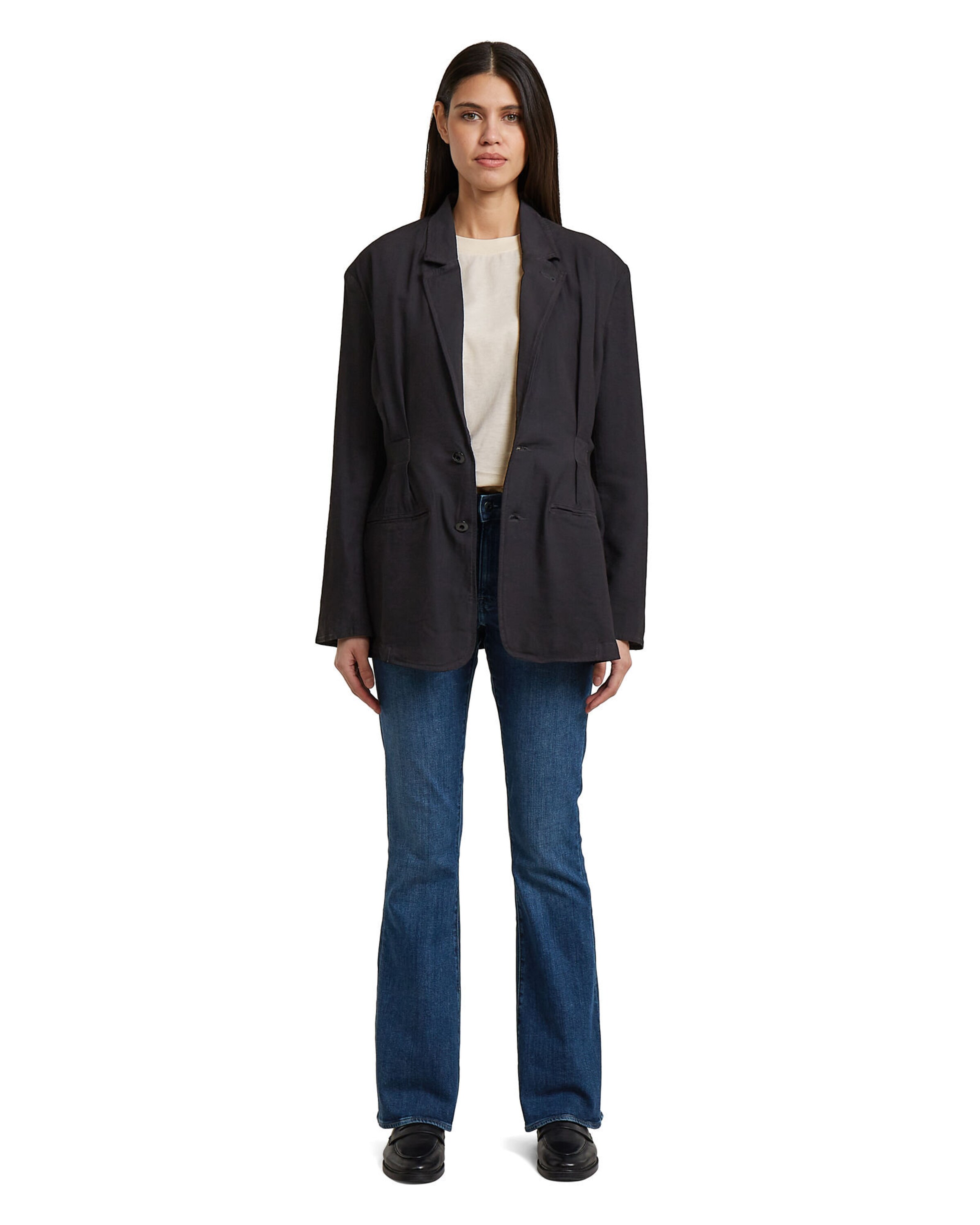 G-STAR Blazer 'Cinched Blazer' in Black