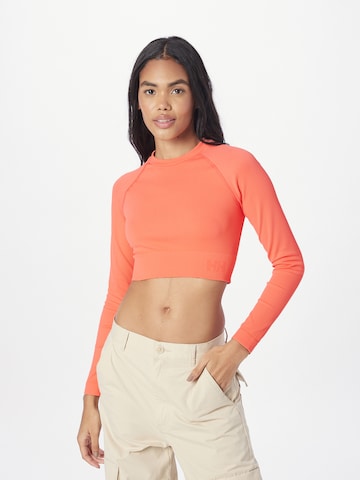 T-shirt HELLY HANSEN en orange : devant