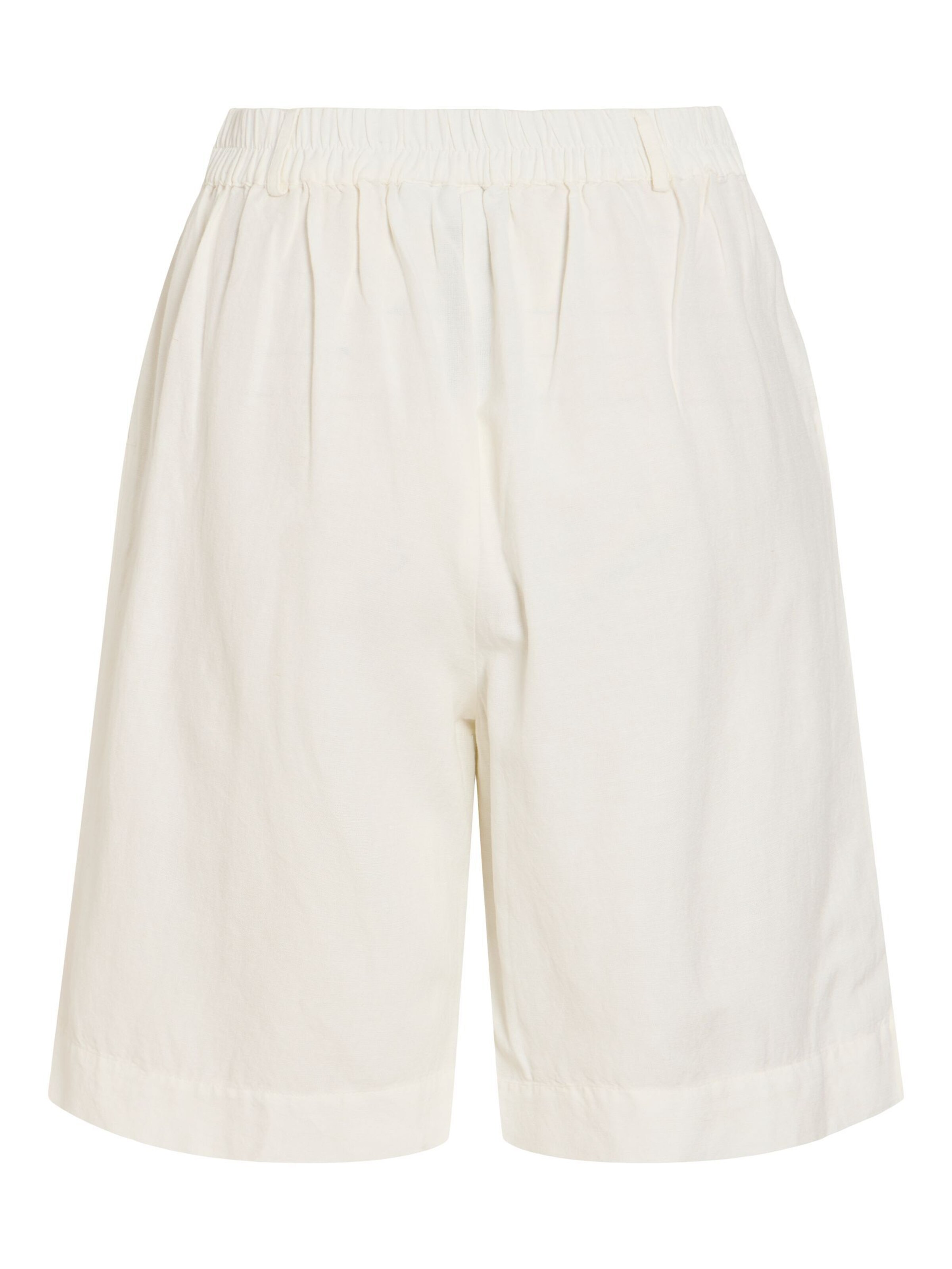 VILA - regular Pantalón en blanco
