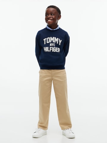 mėlyna TOMMY HILFIGER Megztinis be užsegimo 'BRAND LOVE'