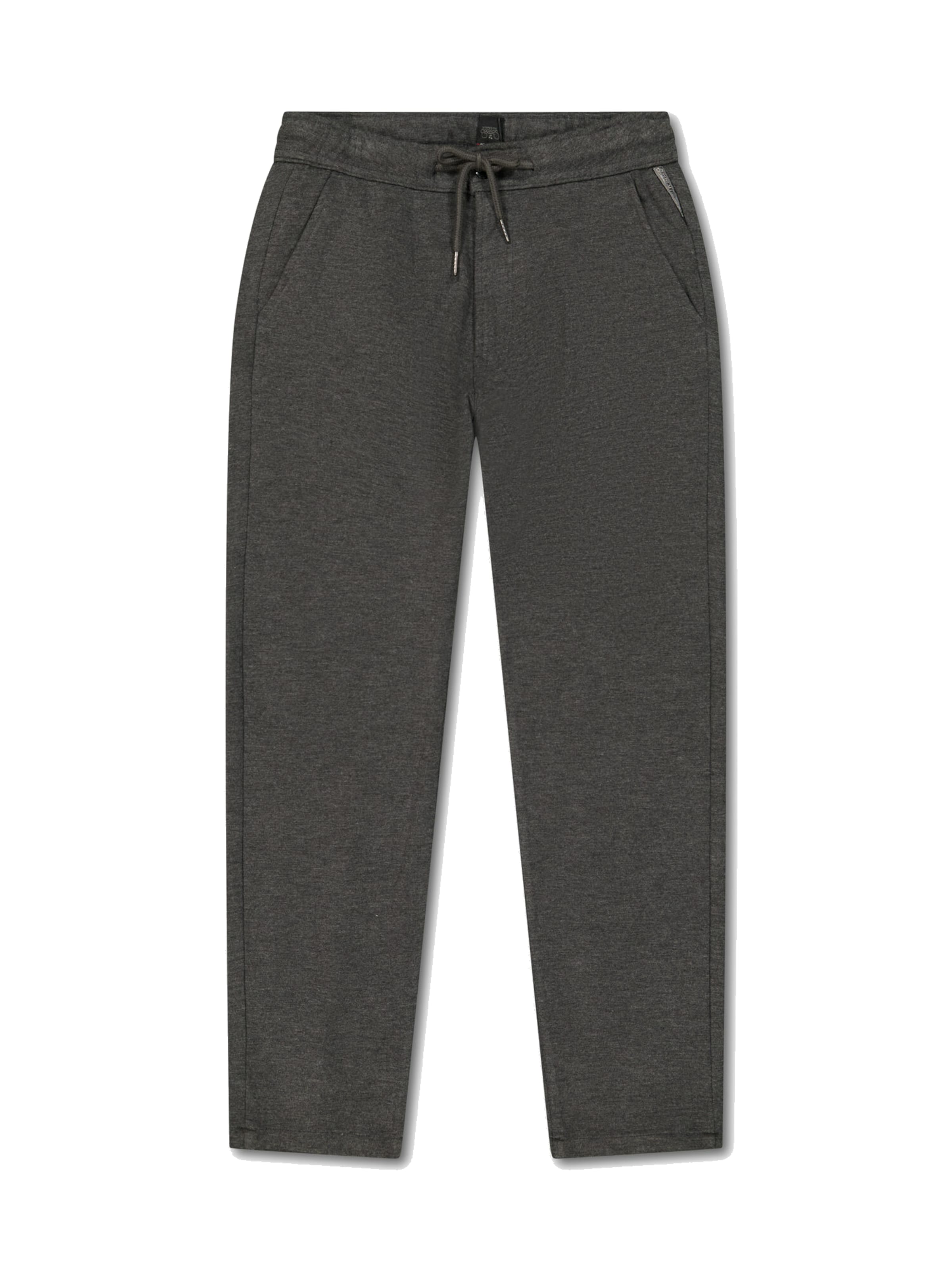 Le Temps Des Cerises Tapered Broek 'MALO ' in Grijs: voorkant