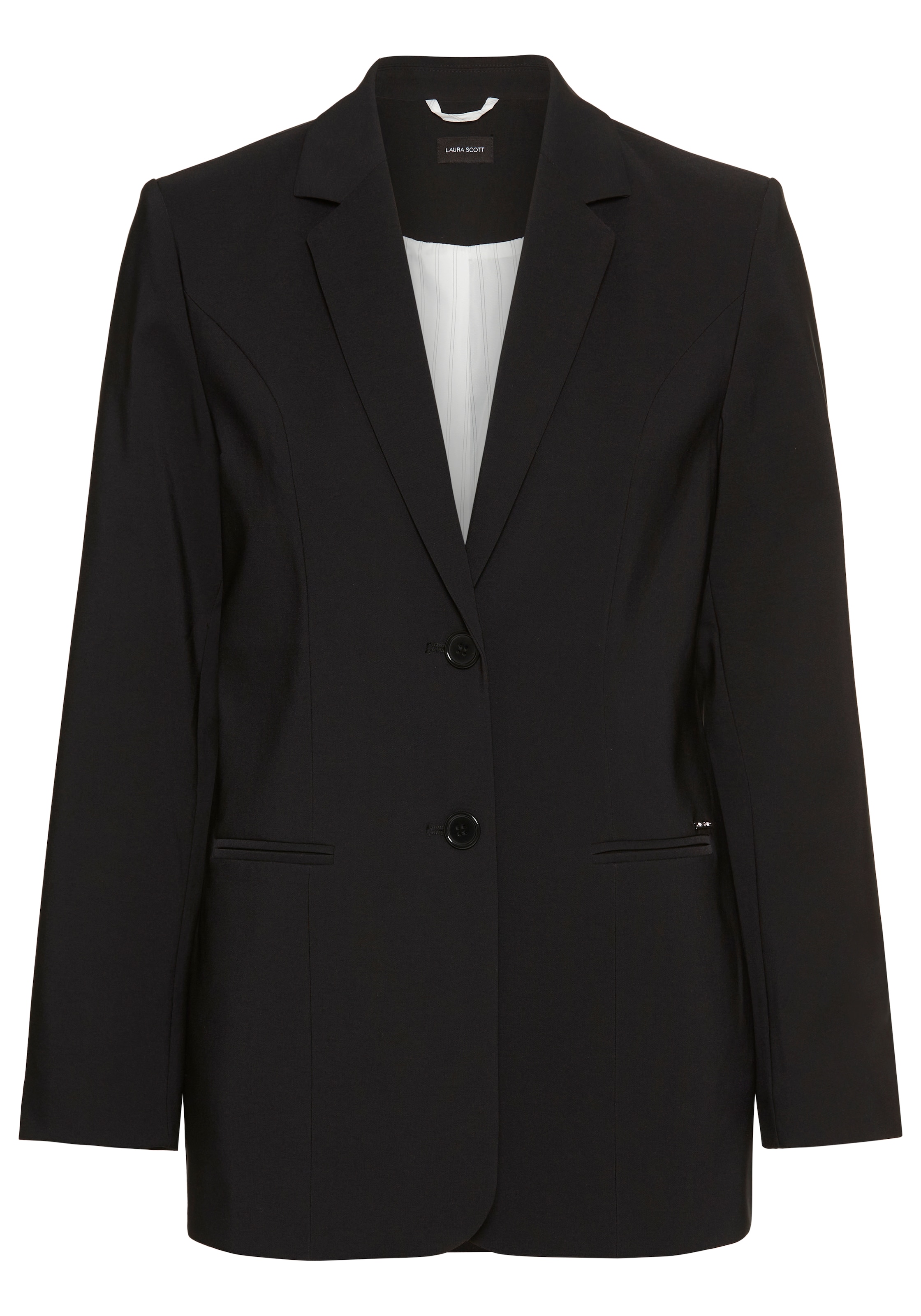 LAURA SCOTT Blazer in Schwarz: Vorderseite