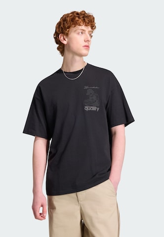 ADIDAS ORIGINALS - Camiseta 'Quality' en negro: frente