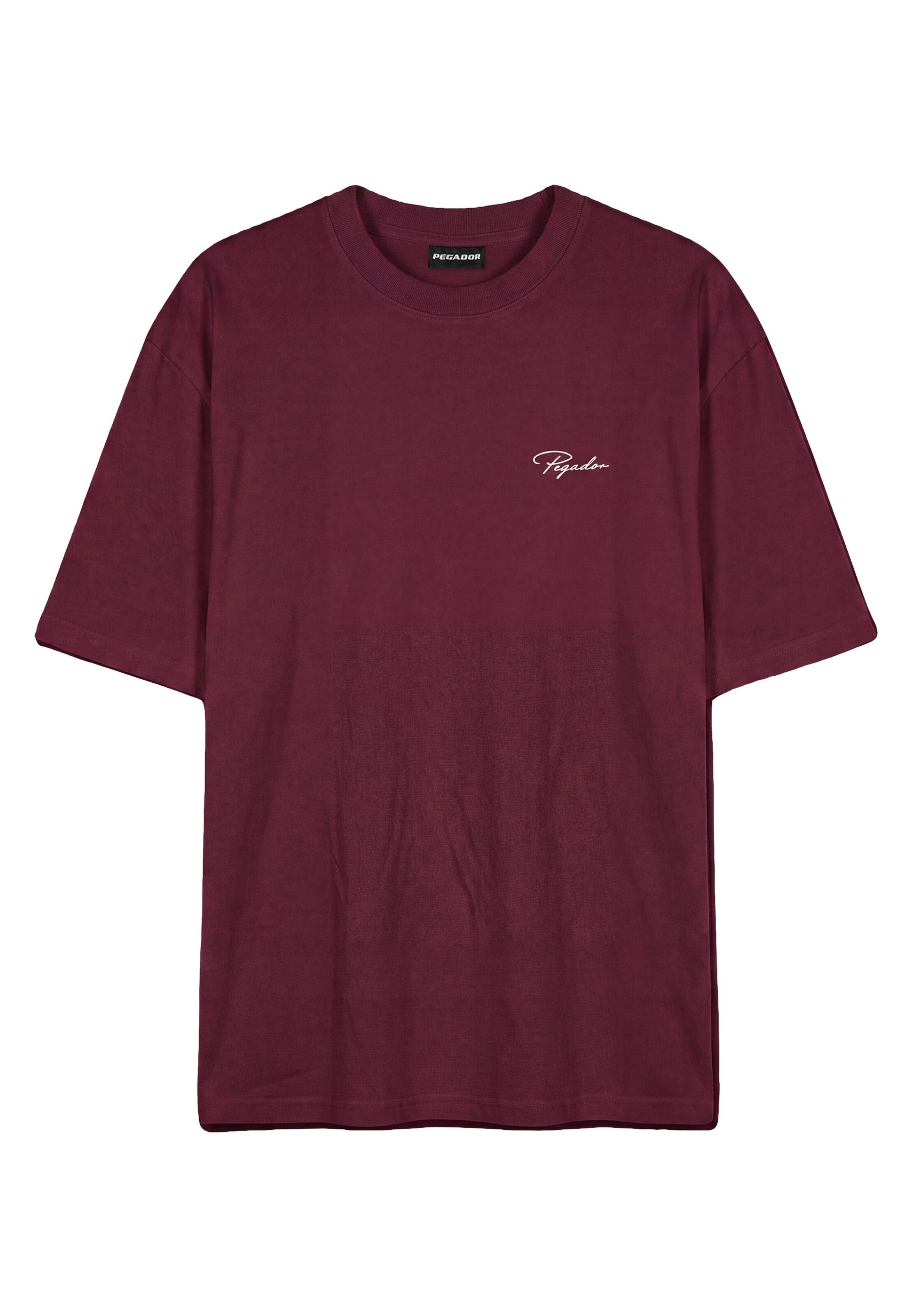 Pegador T-Shirt 'Pike' in Rot: Vorderseite
