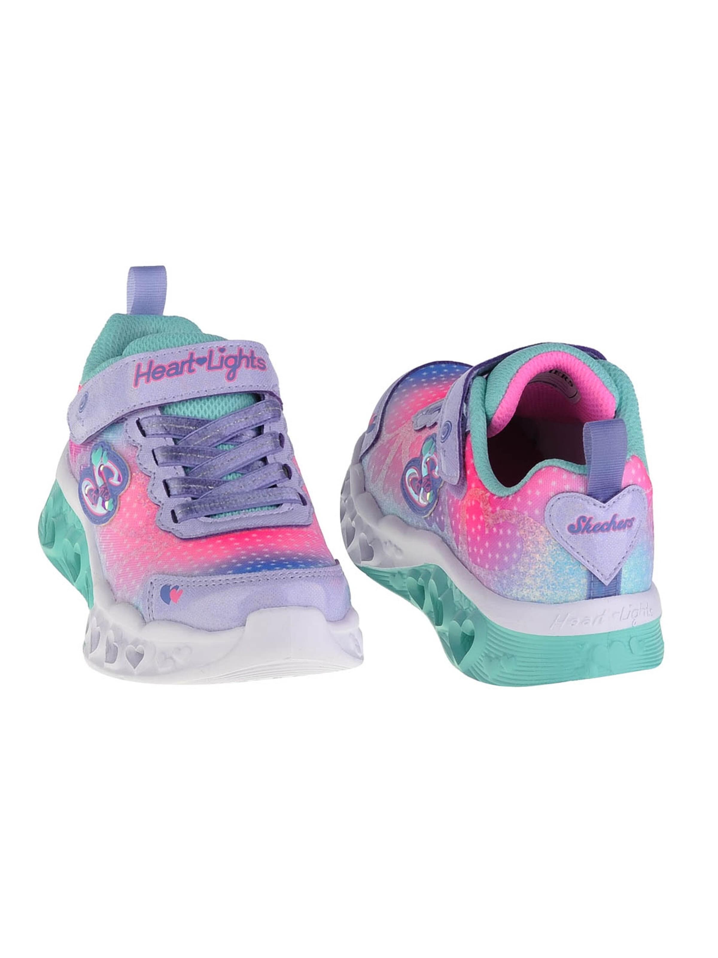 SKECHERS Sneakers 'Skechers Flutter Heart Lights' in Gemengde kleuren