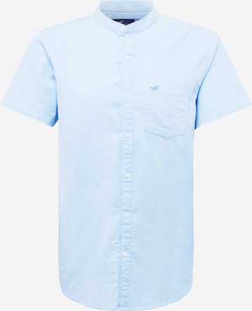 HOLLISTER Regular fit Button Up Shirt 'Emea' in Blue: front