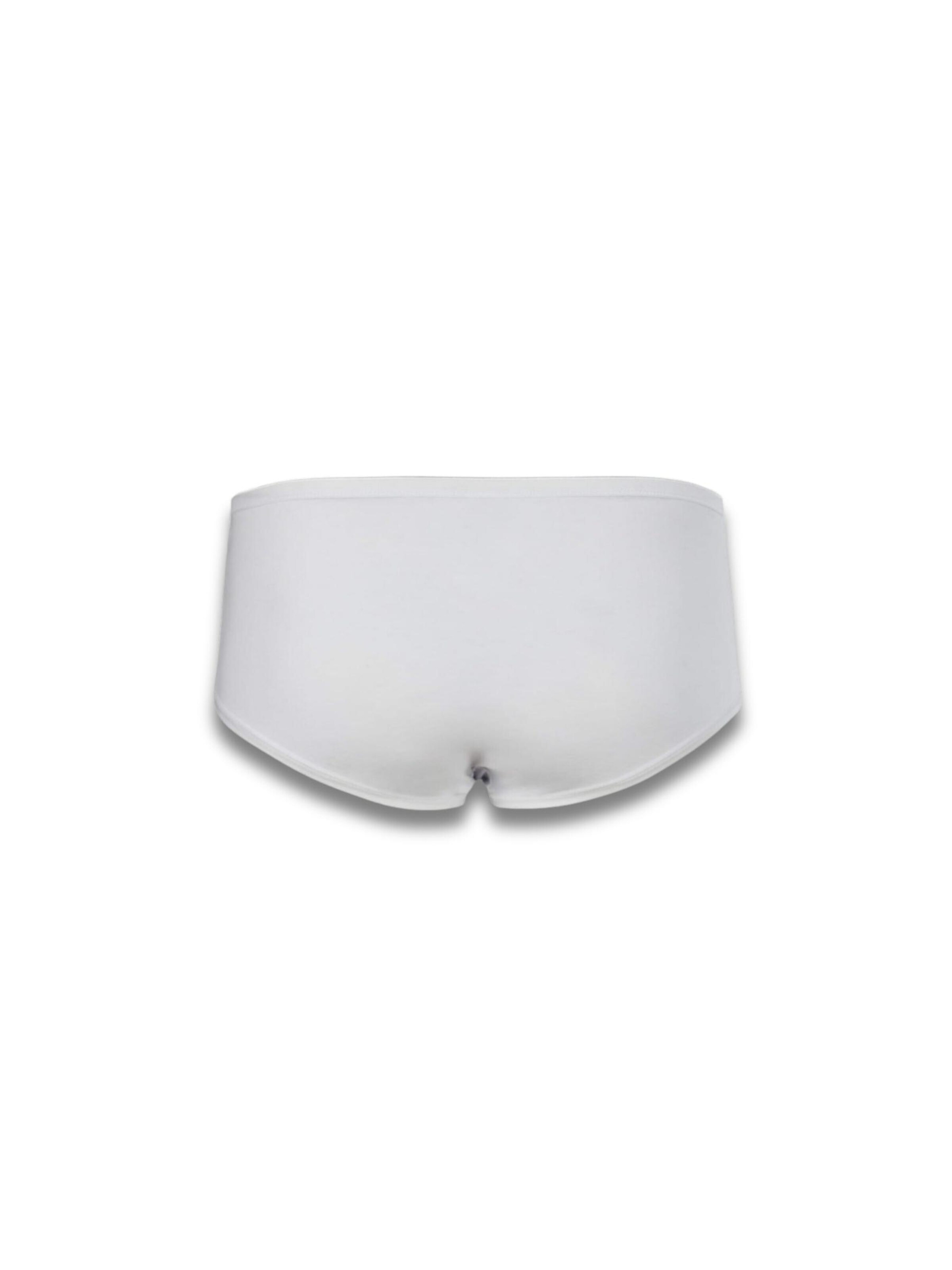 Culotte 'Violet Violet L 95% Baumwolle / 5% Elasthan' Maxte en blanc