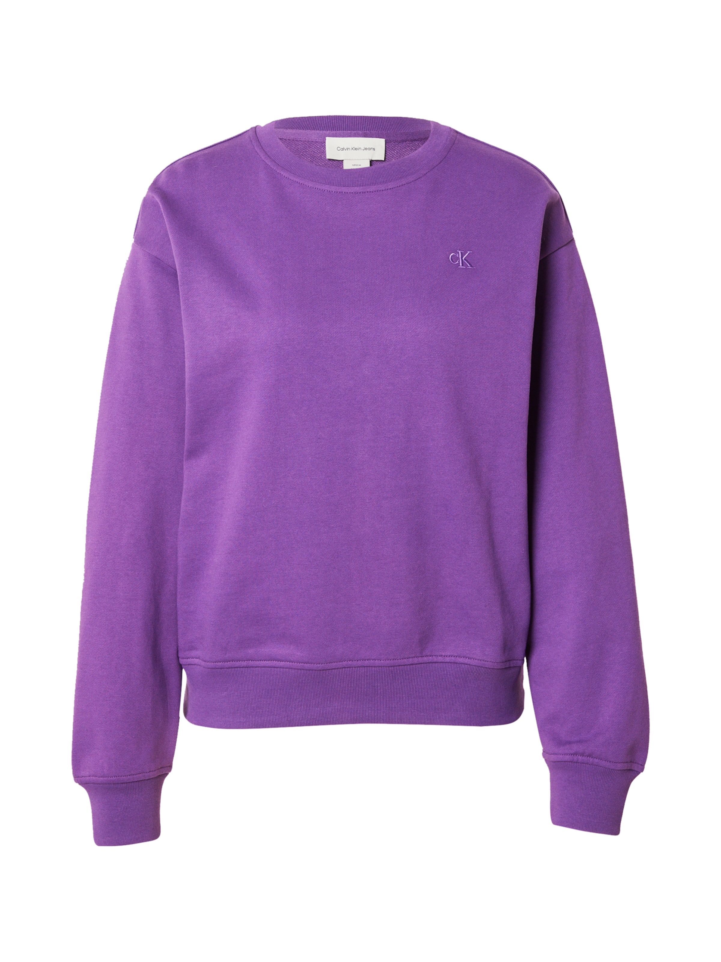 Calvin Klein JeansSweater majica - ljubičasta boja: prednji dio