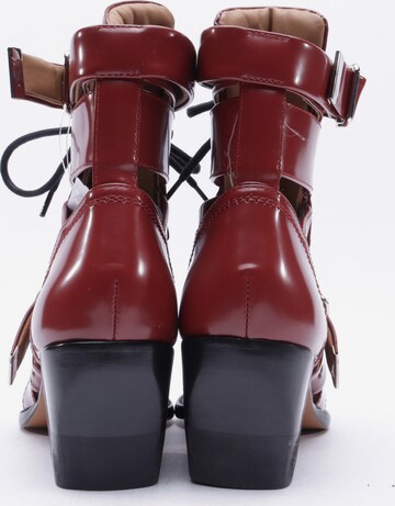 Chloé Dress Boots in 37 in Red