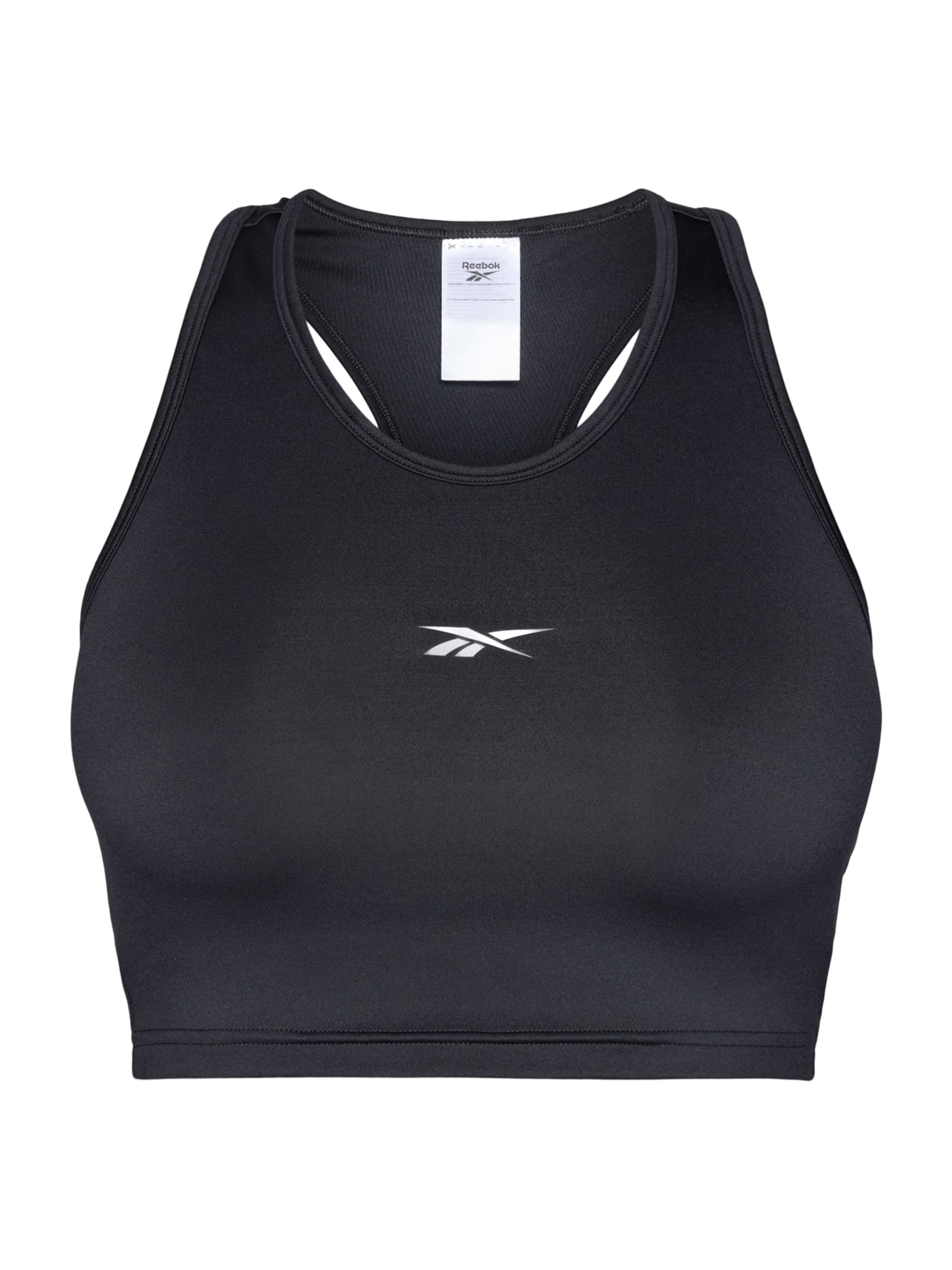 Reebok - Top deportivo en negro: frente