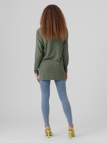 VERO MODA Sweater 'NEW LEXSUN' in Green