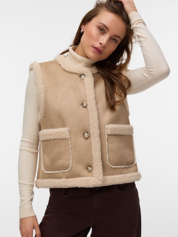 VERO MODA Mellény 'VMLINA' - szürke: elől