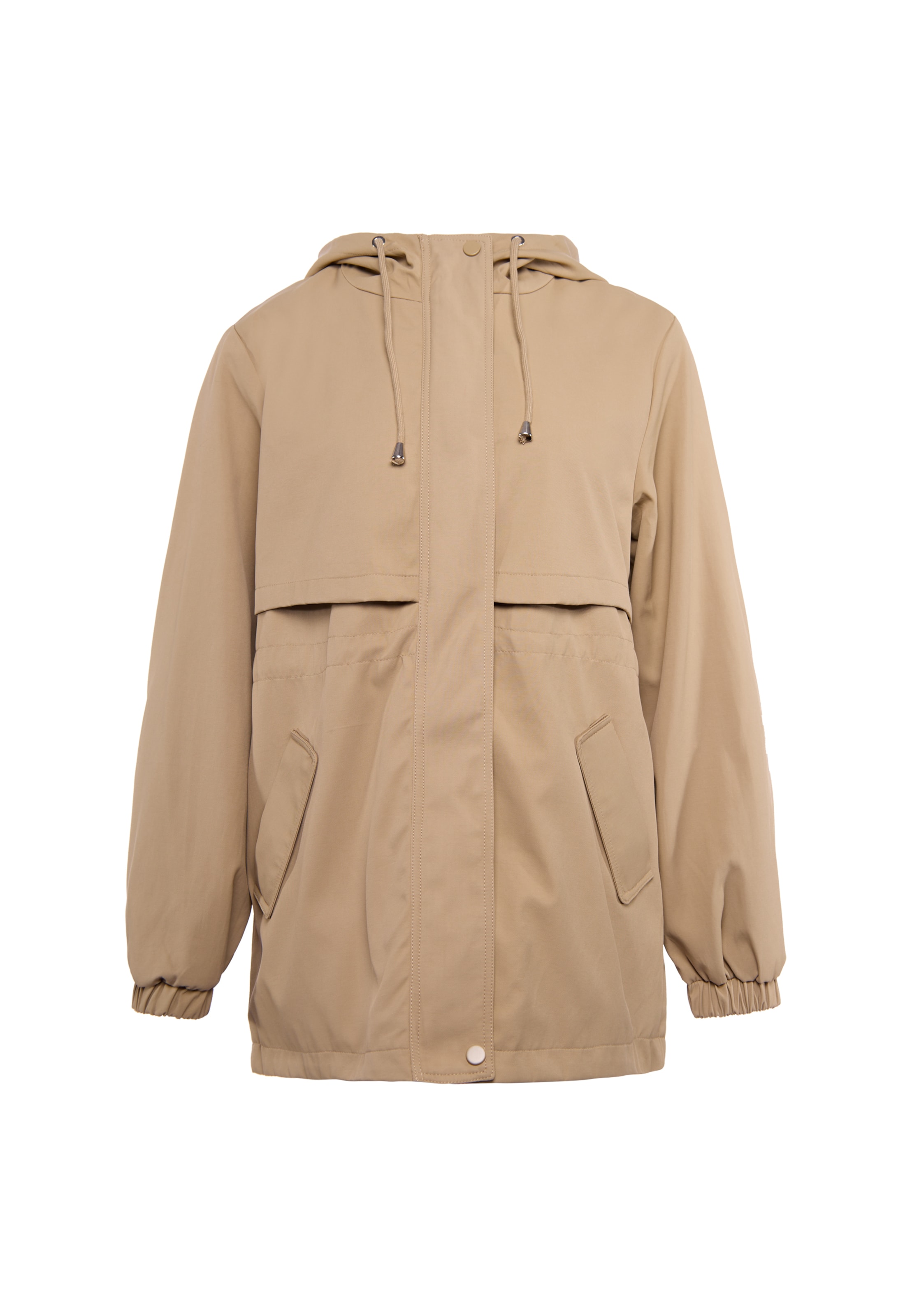 Usha - Parka meia-estação em laranja: frente