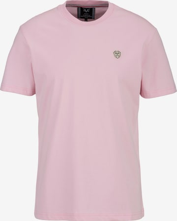 T-Shirt 'Rafael' 19V69 ITALIA en rose : devant