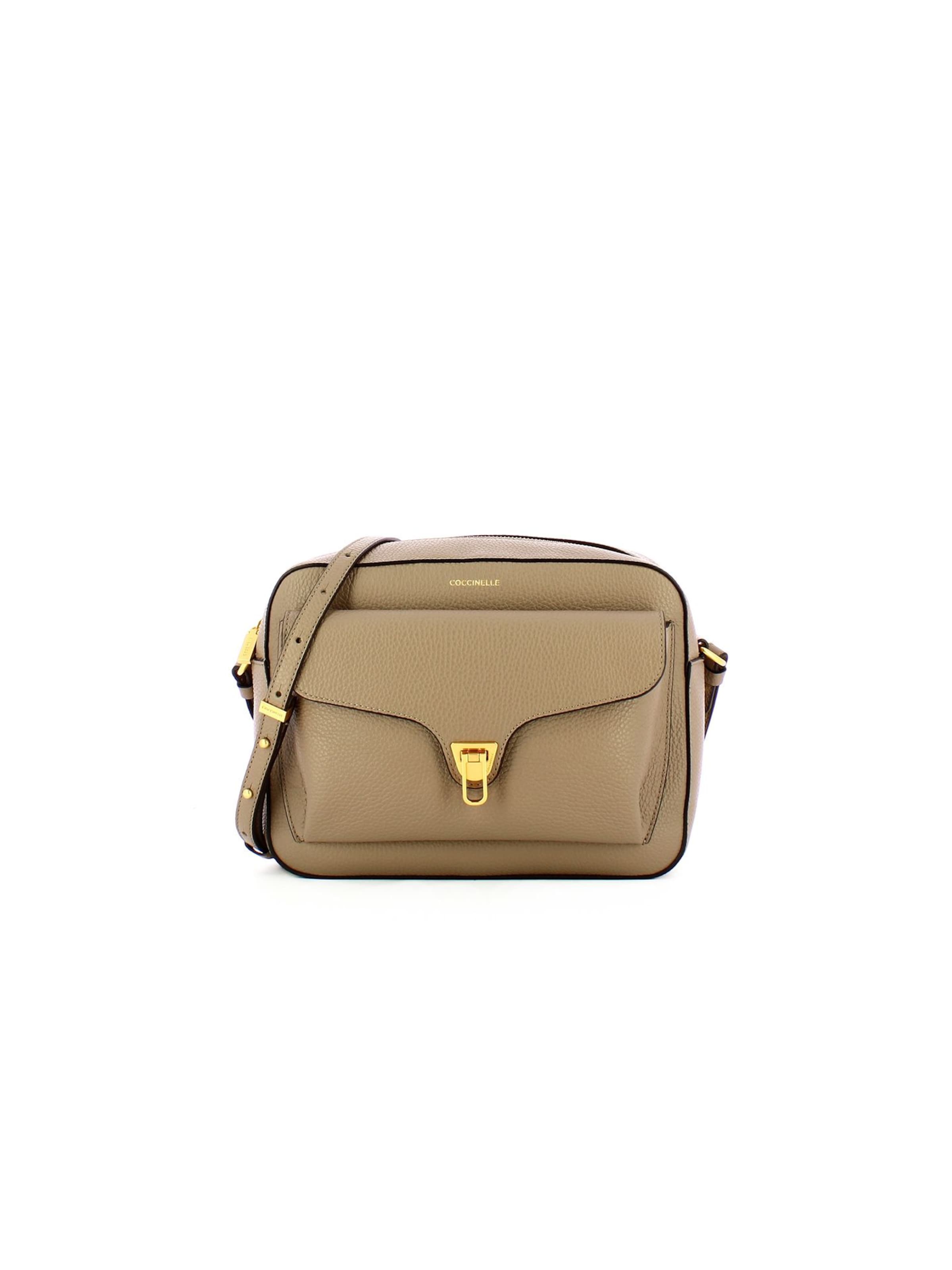 Coccinelle Crossbody Bag 'Coccinelle Beat' in Grey: front