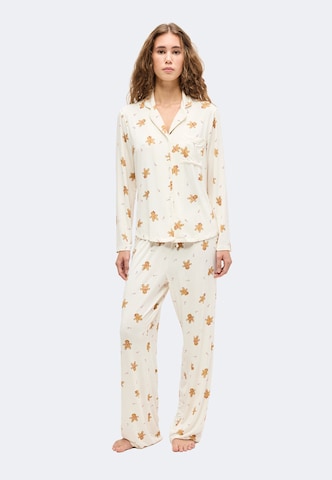 Camicia da notte 'Ess' di Hunkemöller in bianco