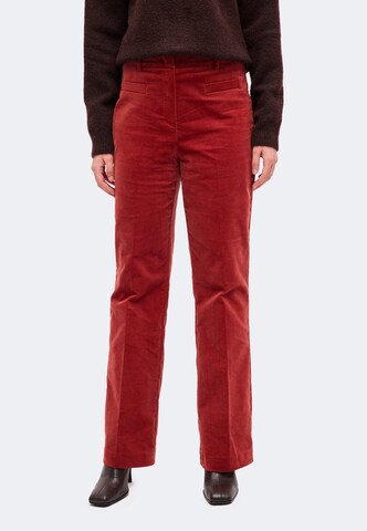 Bootcut Pantaloni de la MORE & MORE pe portocaliu: față