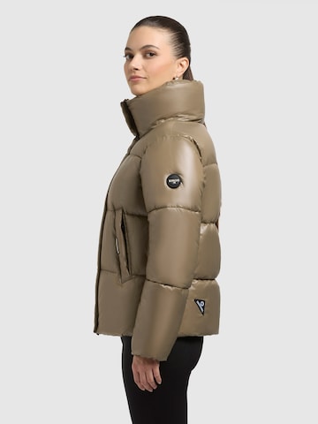 khujo Winter Jacket 'Nala' in Grey