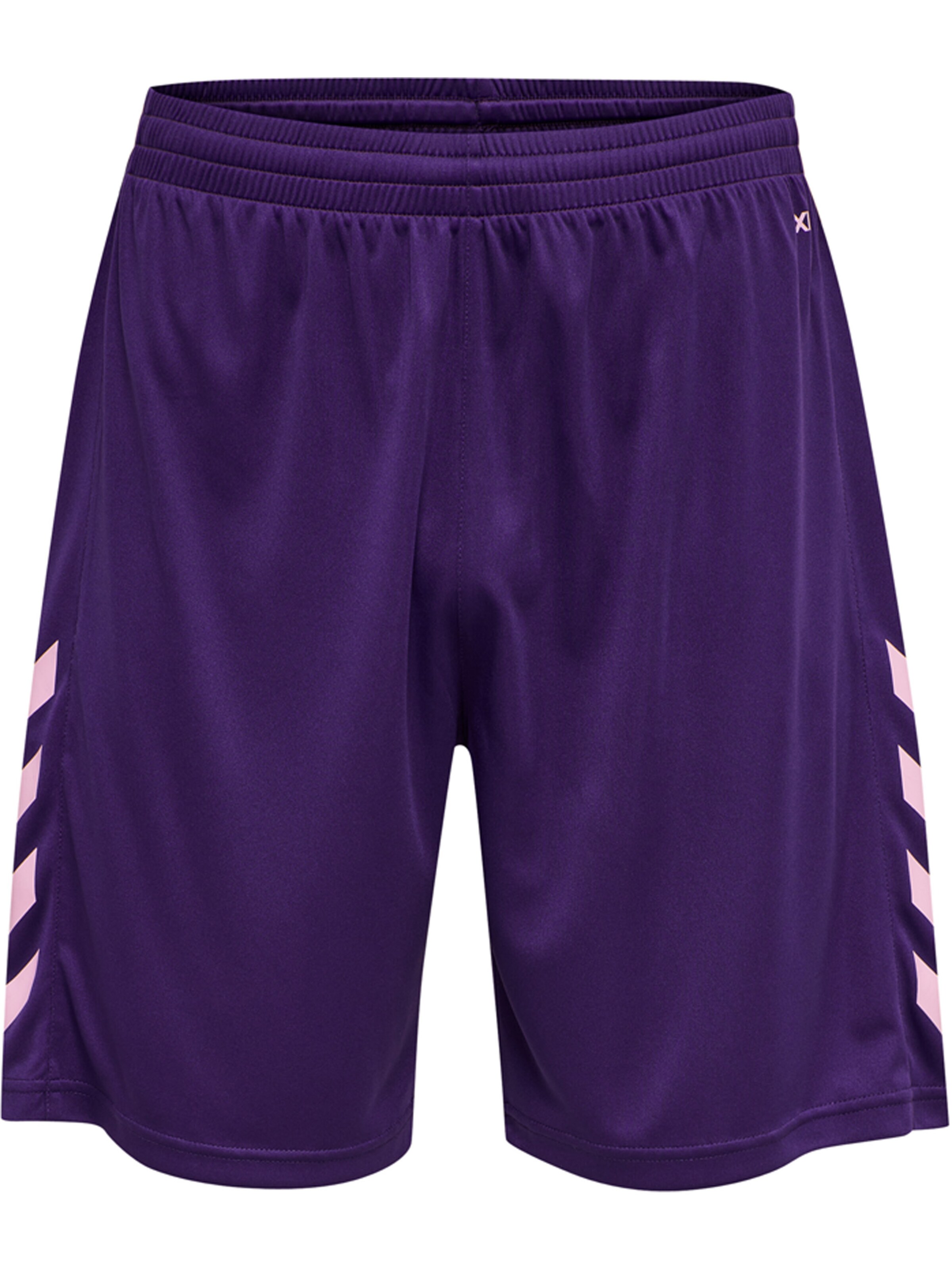 Hummel Workout Pants in Purple: front