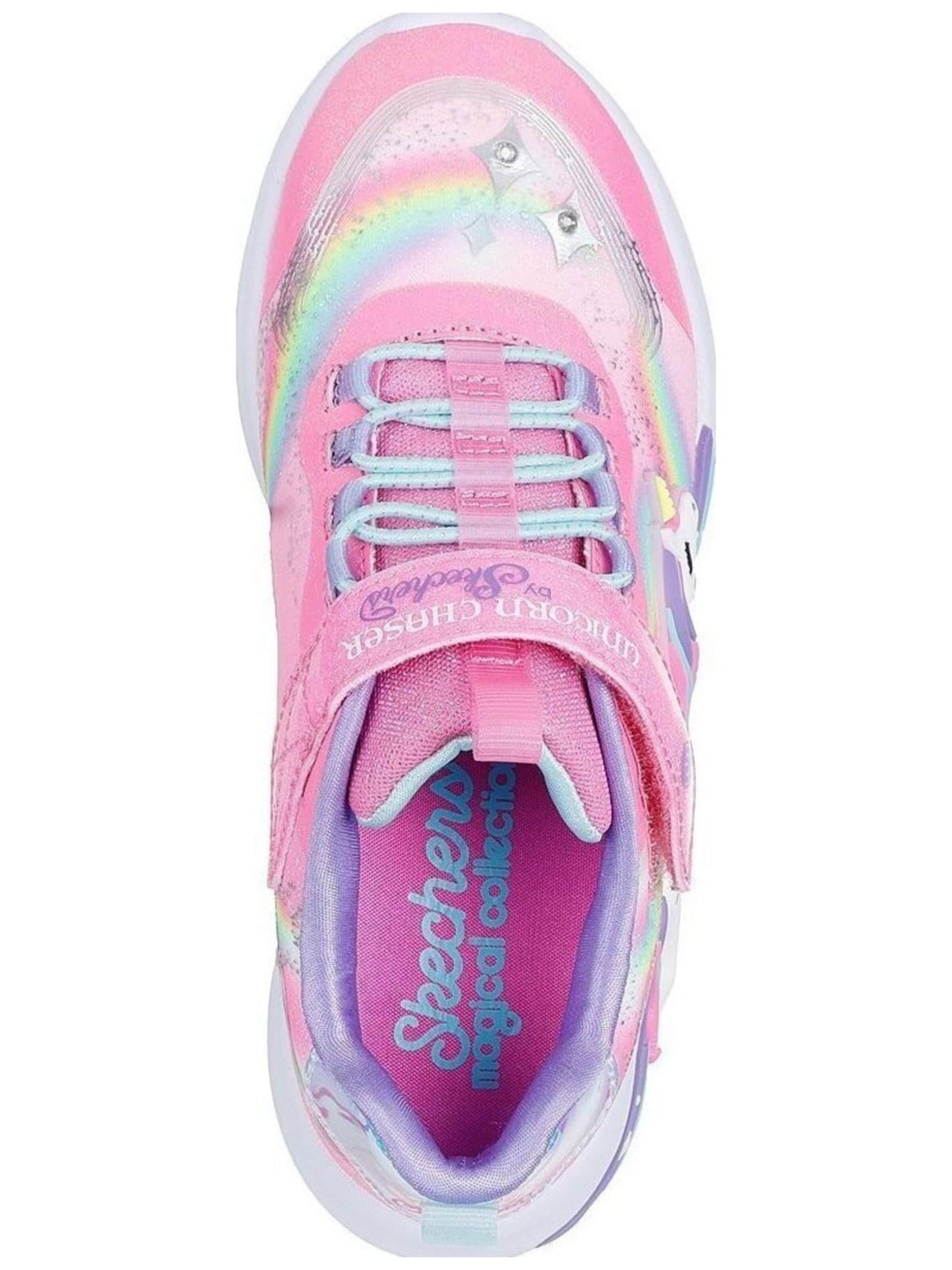 SKECHERS Ketsid 'Unicorn Chaser', värv roosa