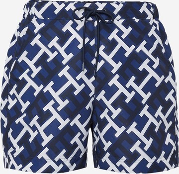 Tommy Hilfiger Underwear Board Shorts in Blue: front