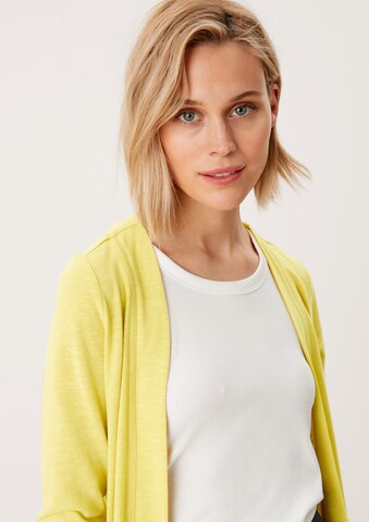 Cardigan s.Oliver en jaune