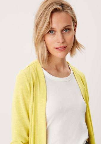 s.Oliver Knit cardigan in Yellow