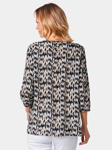 Goldner Blouse in Zwart