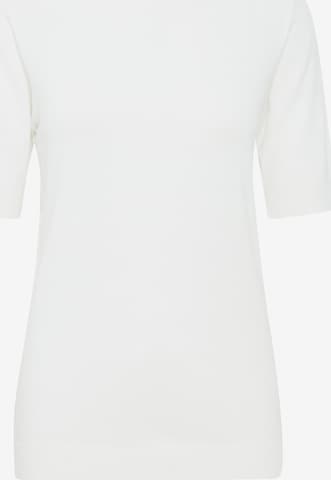 ICHI Sweater 'MAFA' in White: front